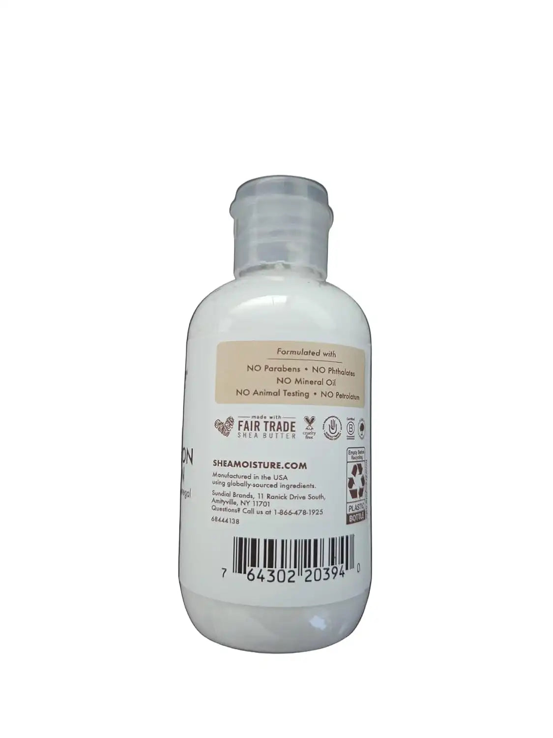 SheaMoisture 100% Virgin Coconut Oil Daily Hydration Body Lotion 3.2 Fl Oz (Pack of 1) Main image