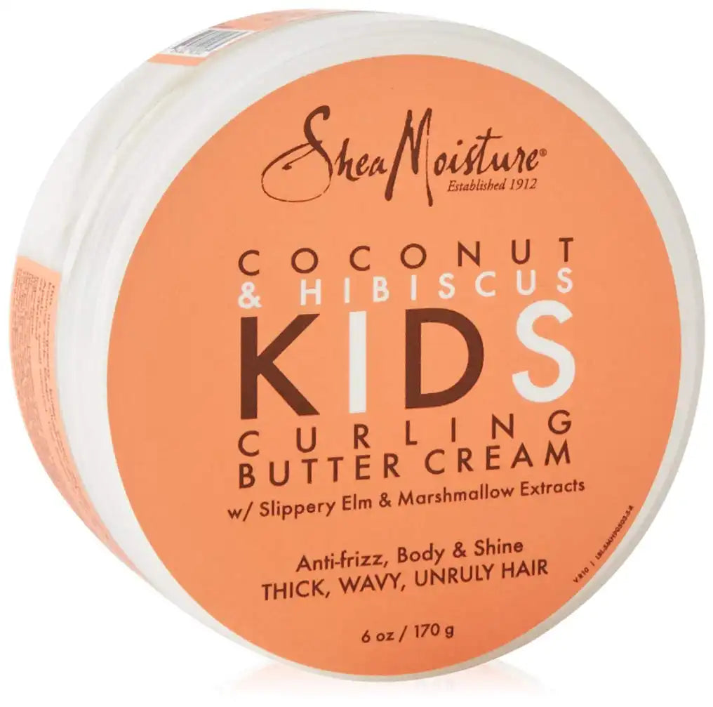 Shea Moisture Coconut & Hibiscus KIDS Curling Butter Crème 6 oz Main image