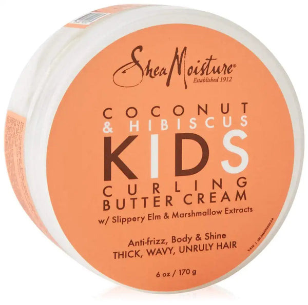 Shea Moisture Coconut & Hibiscus KIDS Curling Butter Crème 6 oz