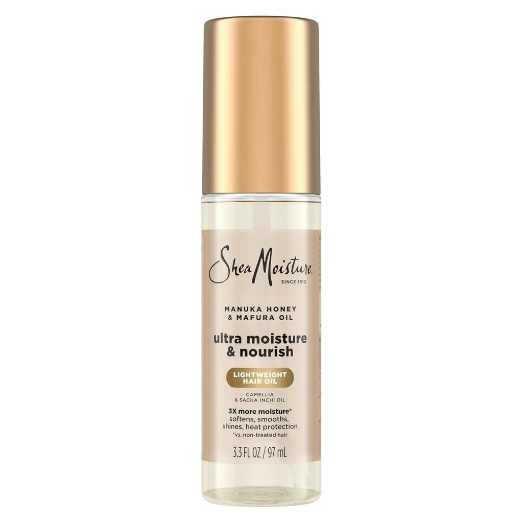 Shea Moisture Ultra Nourishing Hair Oil Manuka Honey & Marfura Oil 3.3oz