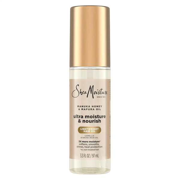 Shea Moisture Ultra Nourishing Hair Oil Manuka Honey & Marfura Oil 3.3oz