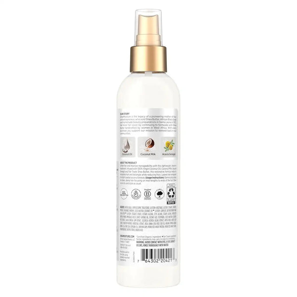 SheaMoisture 100 Percent Virgin Coconut Oil Leave-In Treatment, 8 Ounce, (Pack of 2)