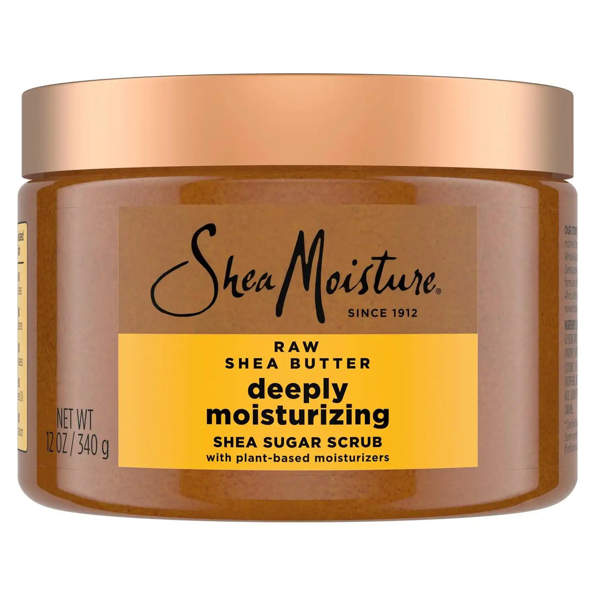 SheaMoisture Shea Sugar Body Scrub Raw Shea Butter 12 FO Main image