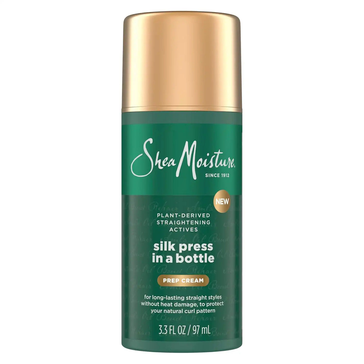 Shea Moisture Silk Press in a Bottle Prep Cream for Heat Protection 3.3oz Main image