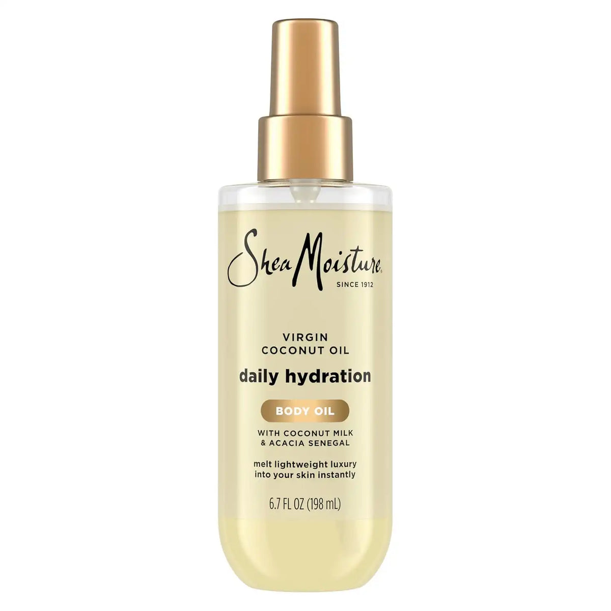 Shea Moisture Daily Hydration Body Oil with Virgin Coconut Oil 6.7oz Main image