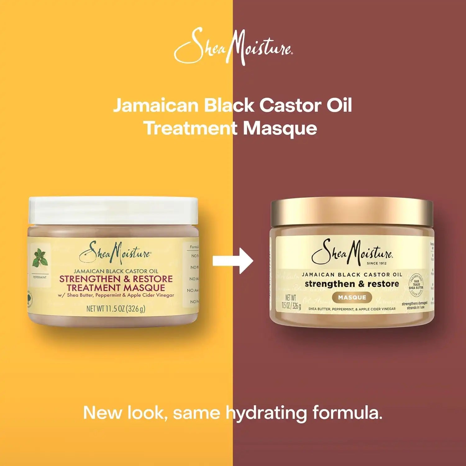 SheaMoisture Jamaican Black Castor Oil Treatment Masque 11.5oz Secondary image
