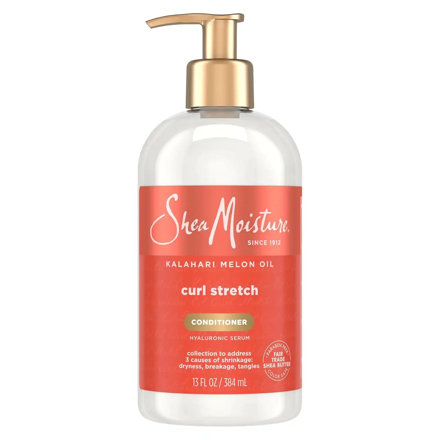 Shea Moisture Curl Stretch Conditioner Kalahari Melon Oil Infused with Hyaluronic Serum, Hydration Hero Deeply Moisturizes and Repairs Damage, for Easy Detangling and Styling, 13 Fl Oz (Pack of 12) Secondary image