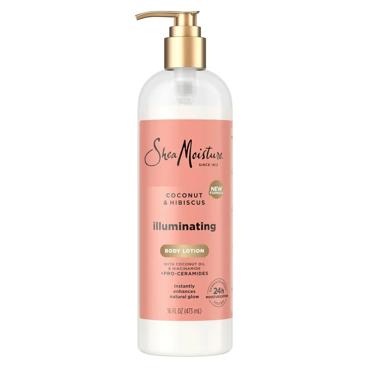 Shea Moisture Illuminating Body Lotion Coconut & Hibiscus 16oz Main image