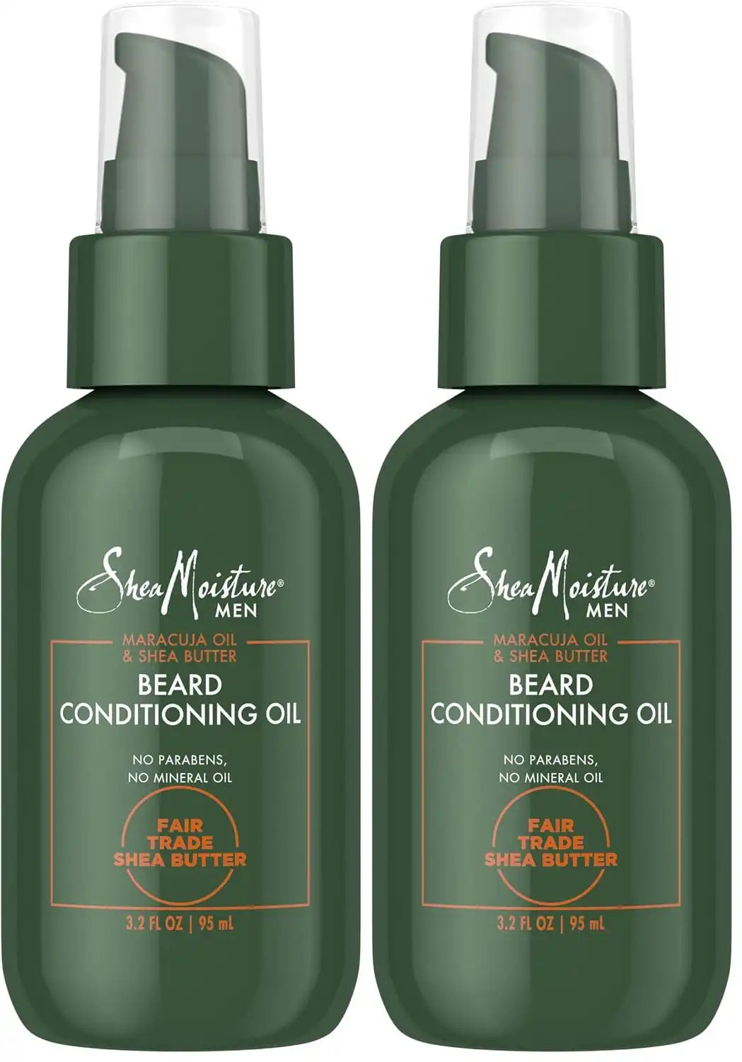 SheaMoisture Beard Conditioning Oil for a Full Beard Maracuja Oil and Shea Butter to Moisturize and Soften 3.2 oz,(Pack of 2) Main image