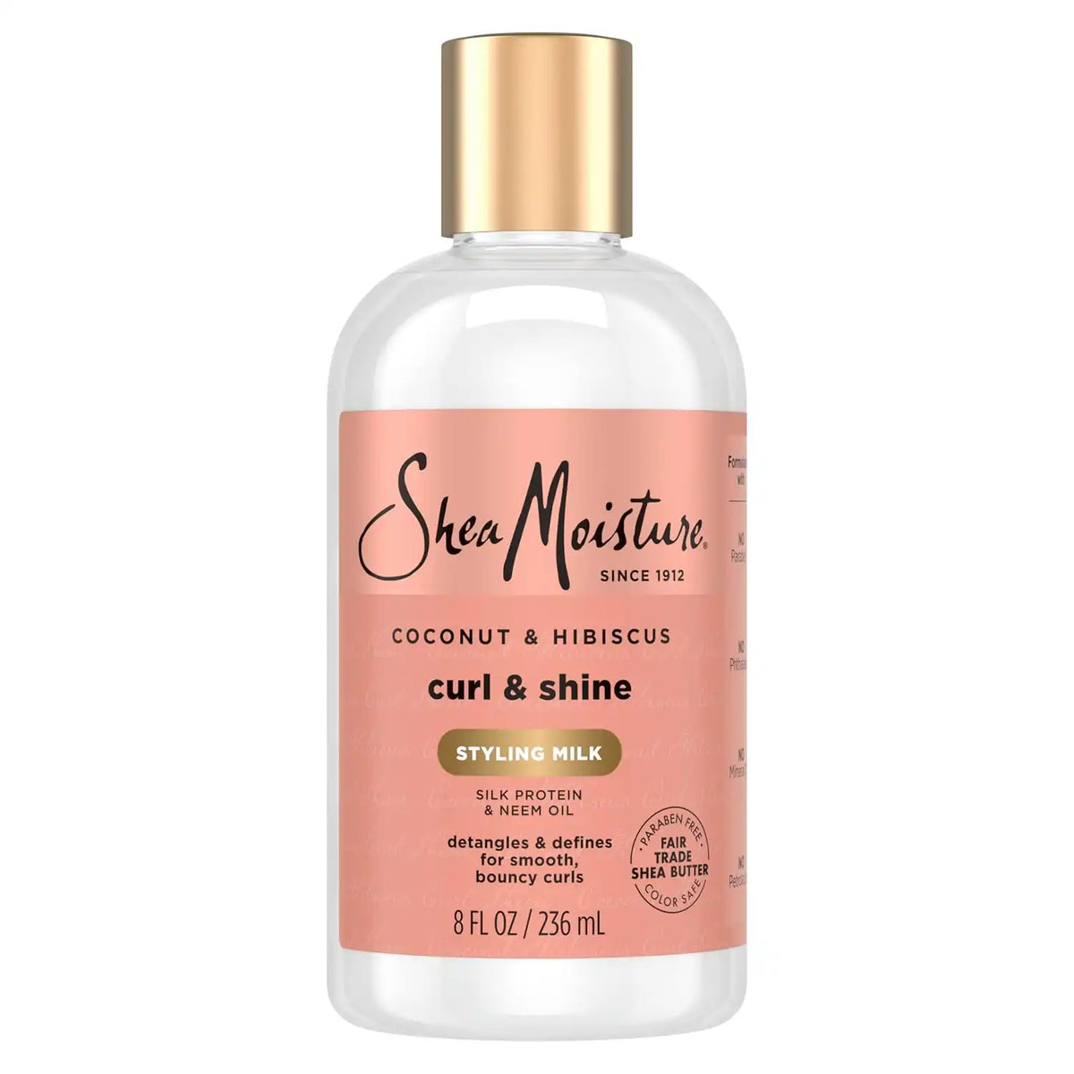 Shea Moisture Coconut & Hibiscus Curl & Style Milk 8oz Main image