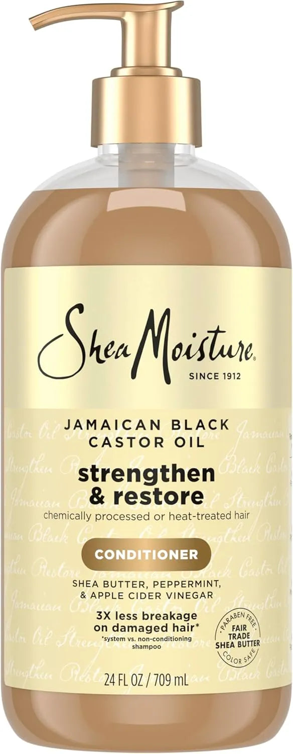 Shea Moisture Jamaican Black Castor Oil Conditioner for Curly Hair 24oz Main image