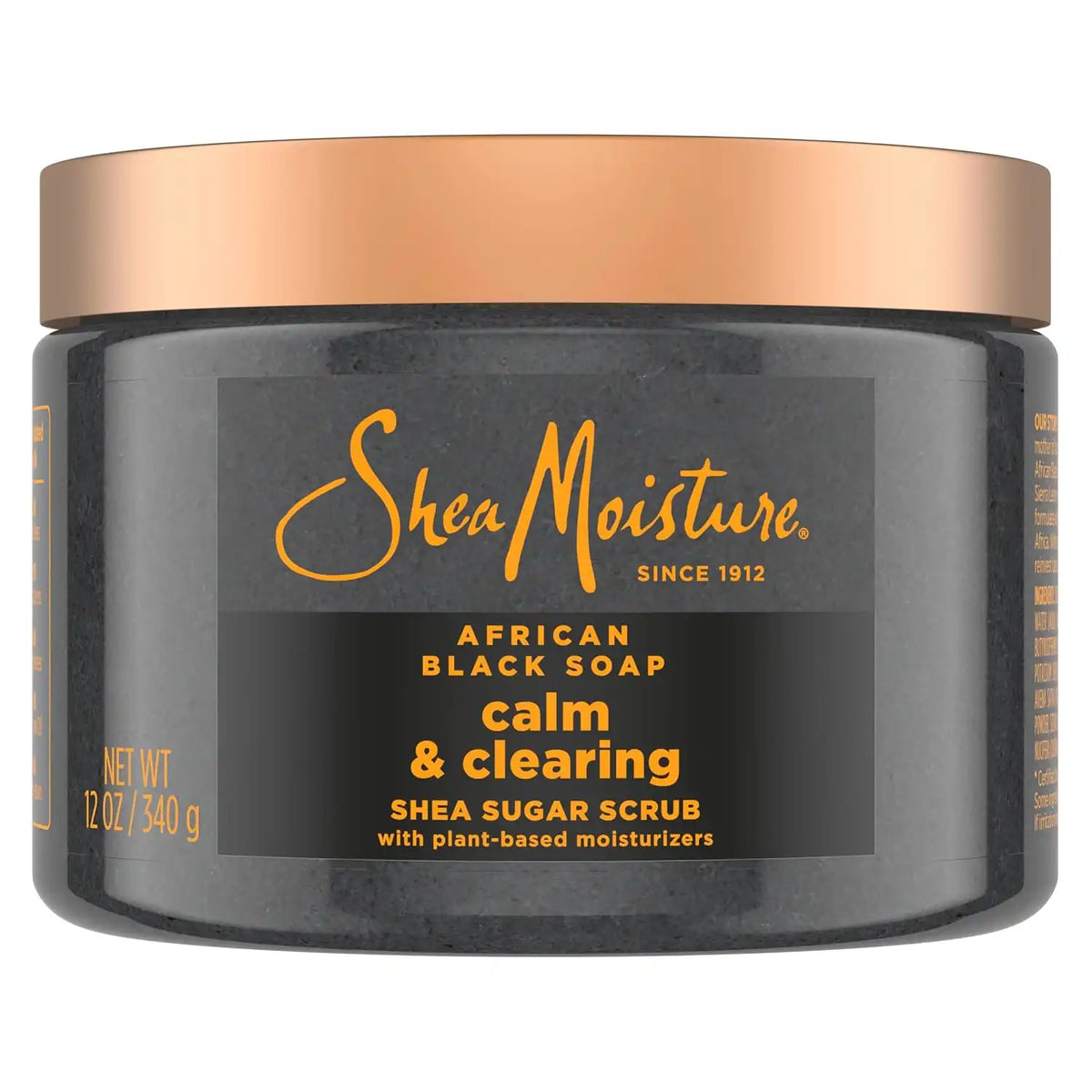 SheaMoisture African Black Soap Sugar Body Scrub 12oz Main image