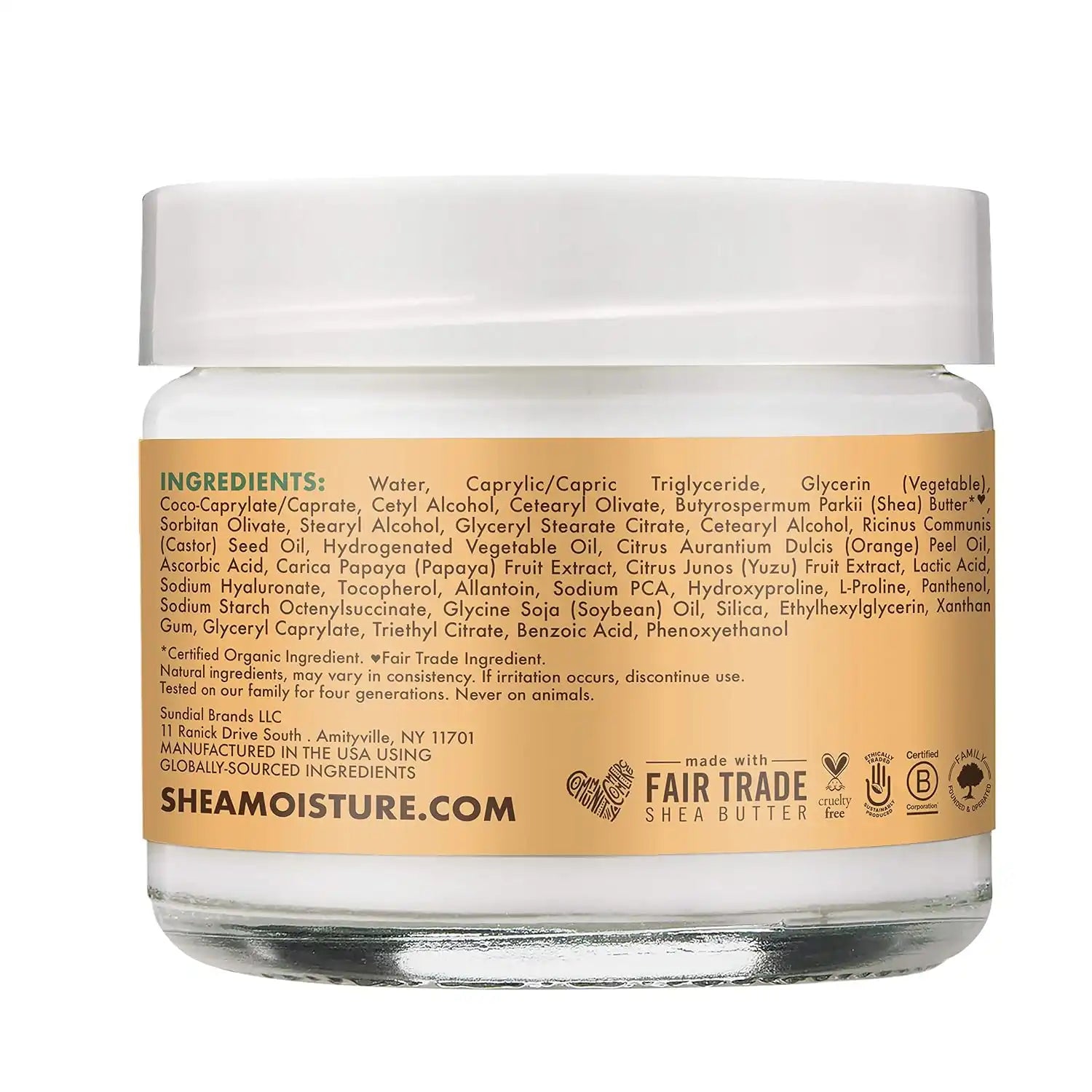 SheaMoisture Night Cream for Dull & Uneven Skin, Papaya and Vitamin C Moisturizer, 2 Oz Secondary image