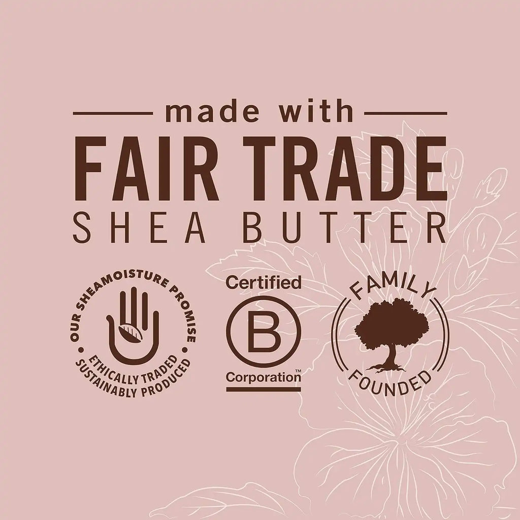 SheaMoisture Shampoo Coconut and Hibiscus,for Thick,Curly Hair,to Cleanse & Hydrate,24 oz,(Pack of 2)