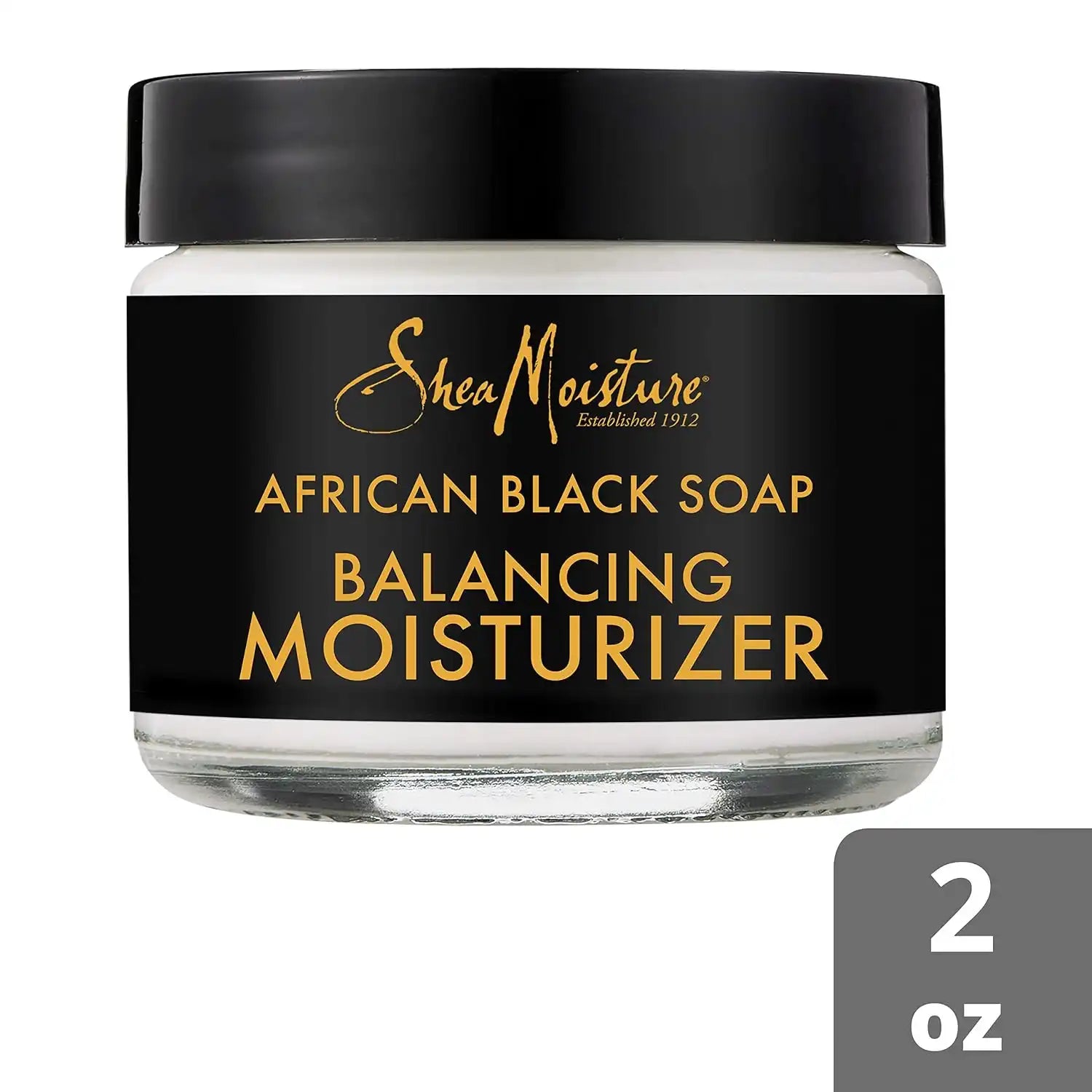 SheaMoisture Balancing Moisturizer for Dry Skin African Black Soap with Shea Butter 2 oz (Pack of 4) Secondary image