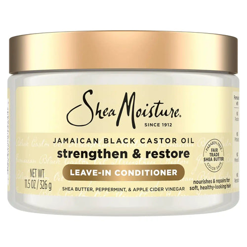 Shea Moisture Jamaican Black Castor Oil Strengthen & Grow Leave-In Conditioner, 11 Ounce
